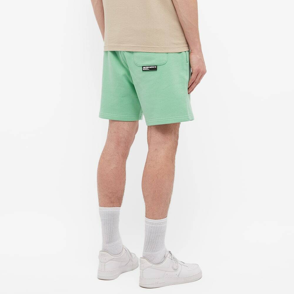 Men's AAPE Sweat Short in Green AAPE by A Bathing Ape