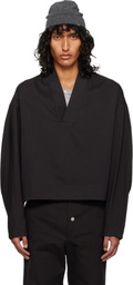 Tondolo Black Cotton T-shirt
