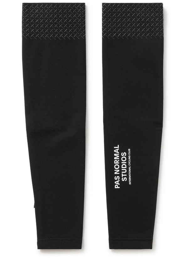 Photo: Pas Normal Studios - Control SUPER ROUBAIX Cycling Arm Warmers - Black