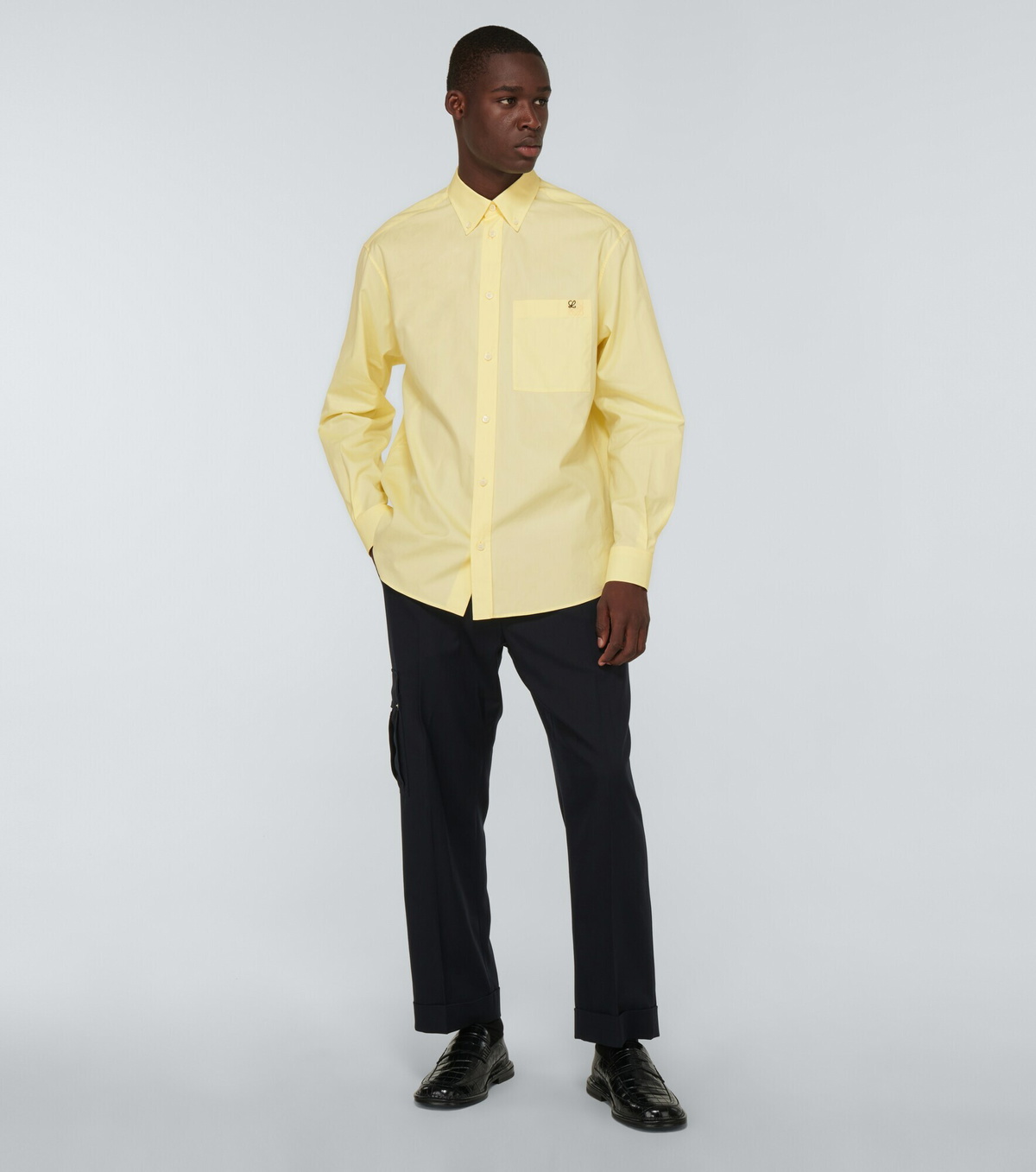 Loewe - Cotton chest pocket shirt Loewe