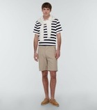 Loro Piana - Striped cotton polo shirt