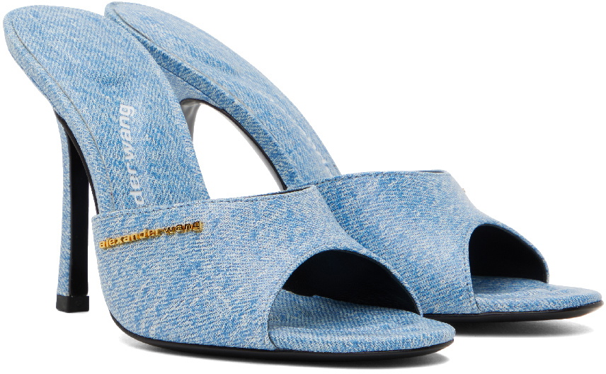 【関税込み】Alexander Wang ブルー Lucienne ヒールサンダル Alexander Wang Blue Lucienne Heeled Sandals Alexander Wang