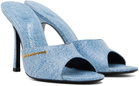 Alexander Wang Blue Lucienne Heeled Sandals