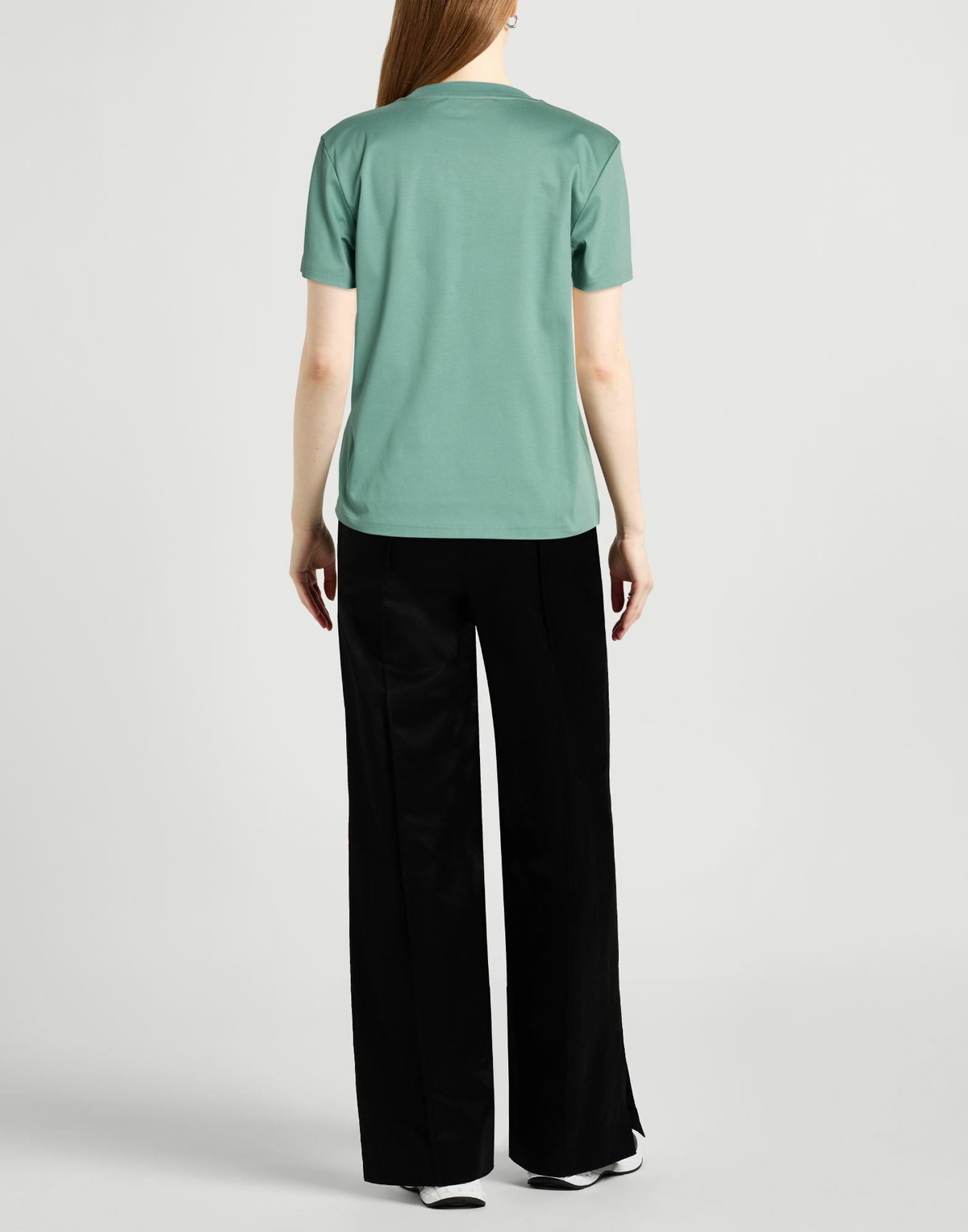 Lanvin Womens T-shirt in Sage green