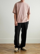 Nike - Solo Swoosh Straight-Leg Cotton-Blend Jersey Sweatpants - Black