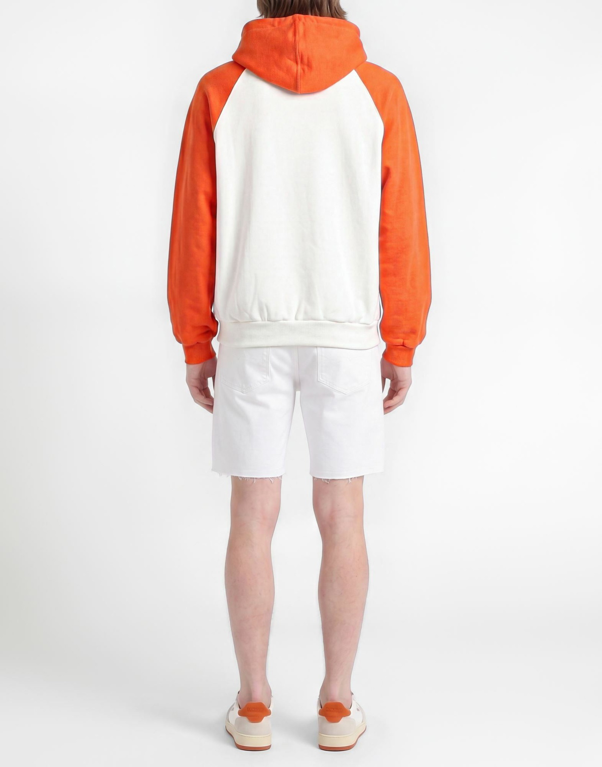 Sunnei Mens Sweatshirt in Orange