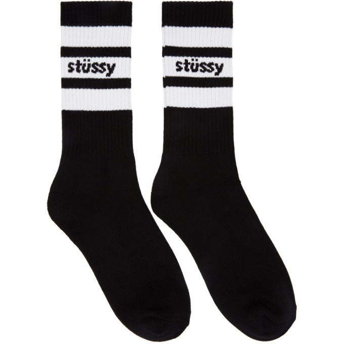 Photo: Stussy Black Sport Crew Socks