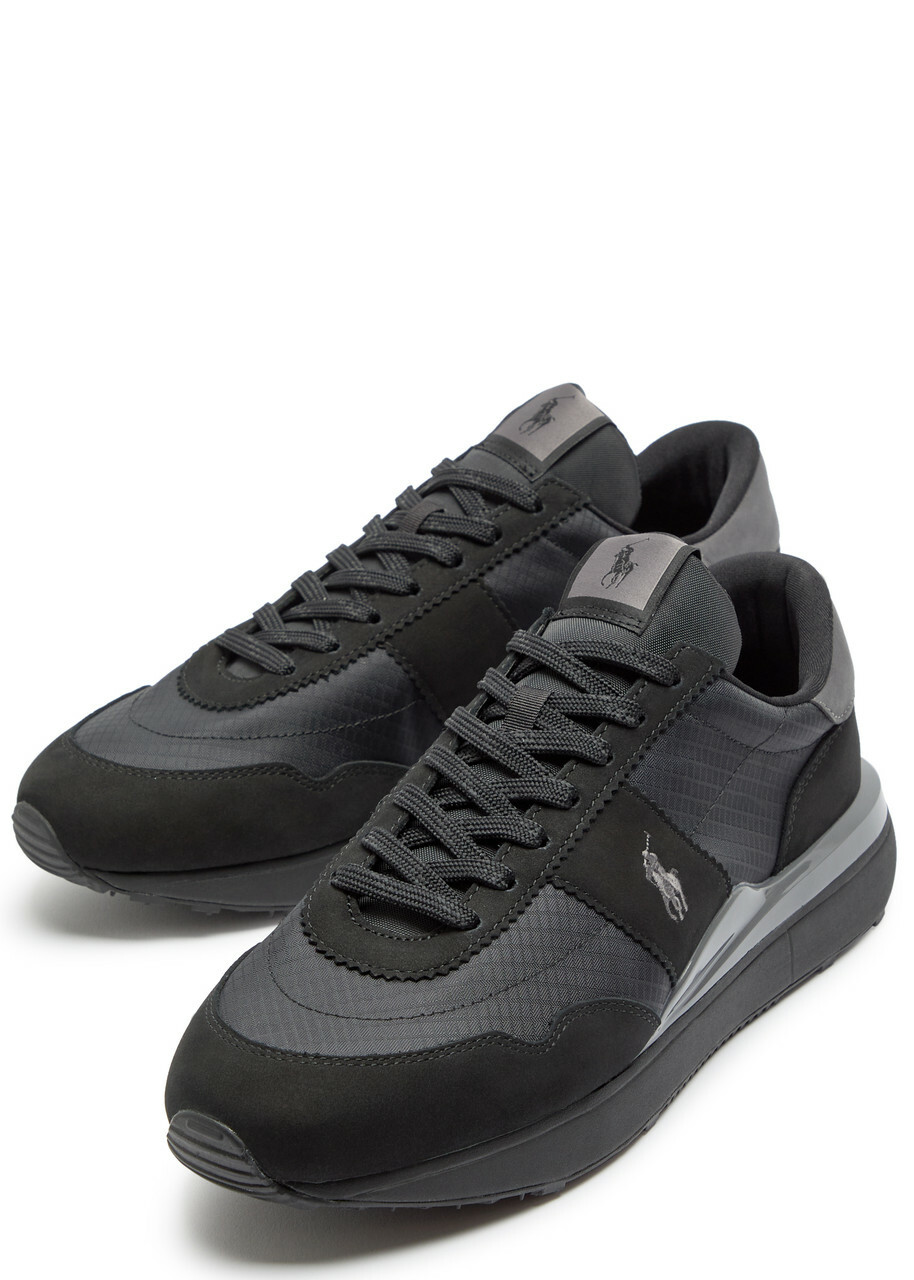 Polo Ralph Lauren Train 89 Panelled Mesh Sneakers Black