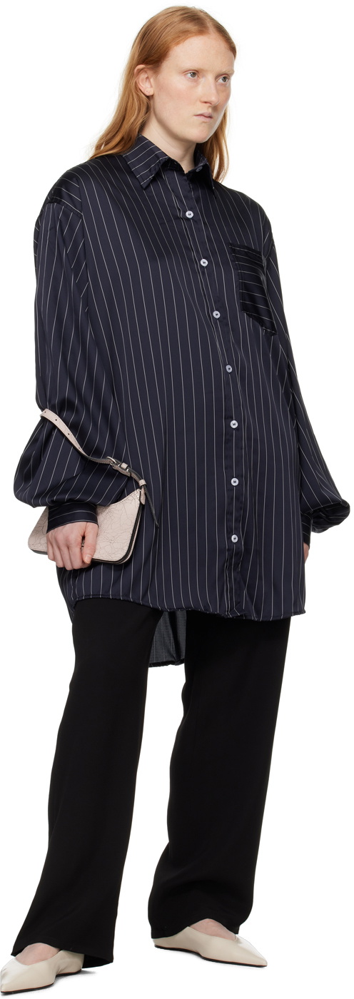Elleme Navy Oversized Shirt