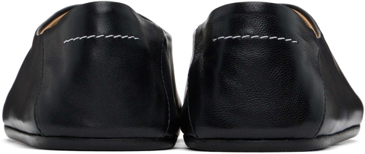 MM6 Maison Margiela Black Anatomic Loafers MM6 Maison Margiela