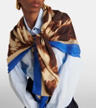 Dries Van Noten Printed scarf