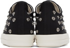 Rick Owens DRKSHDW Black Rivet Sneakers