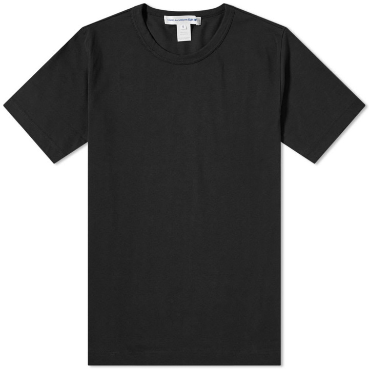 Photo: Comme des Garcons SHIRT Classic Logo Tee Black