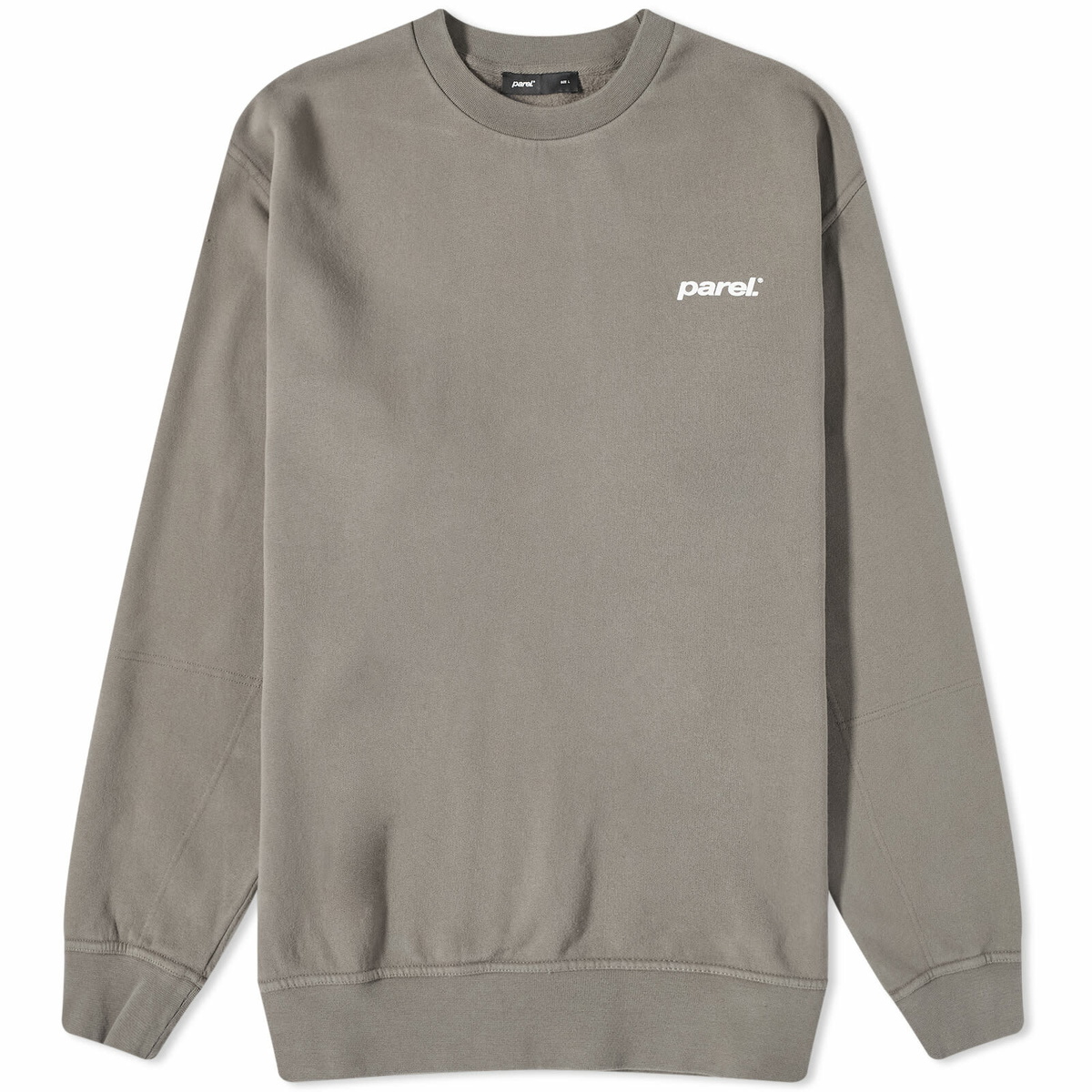 Parel Studios Men's BP Crew Neck Sweat in Warm Grey
