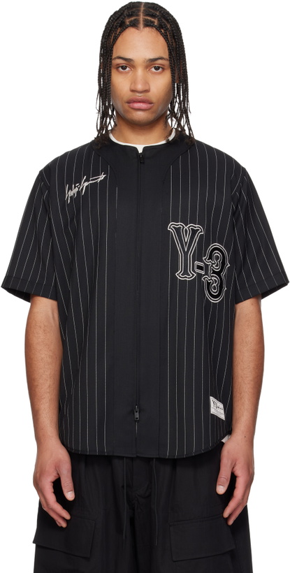 Photo: Y-3 Black Elite 5 Baseball Shirt