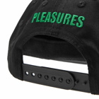 Pleasures Men's Eyelet Snapback Cap in Black