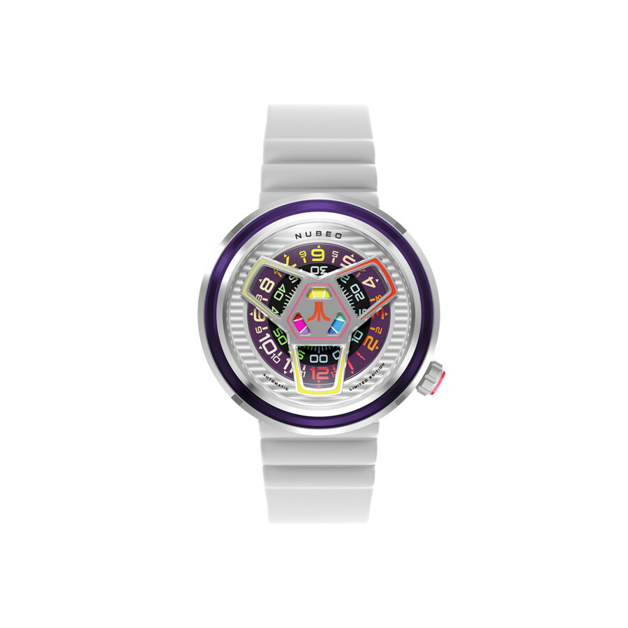 Nubeo Ventana White Dial Mens Watch NB-6125-01