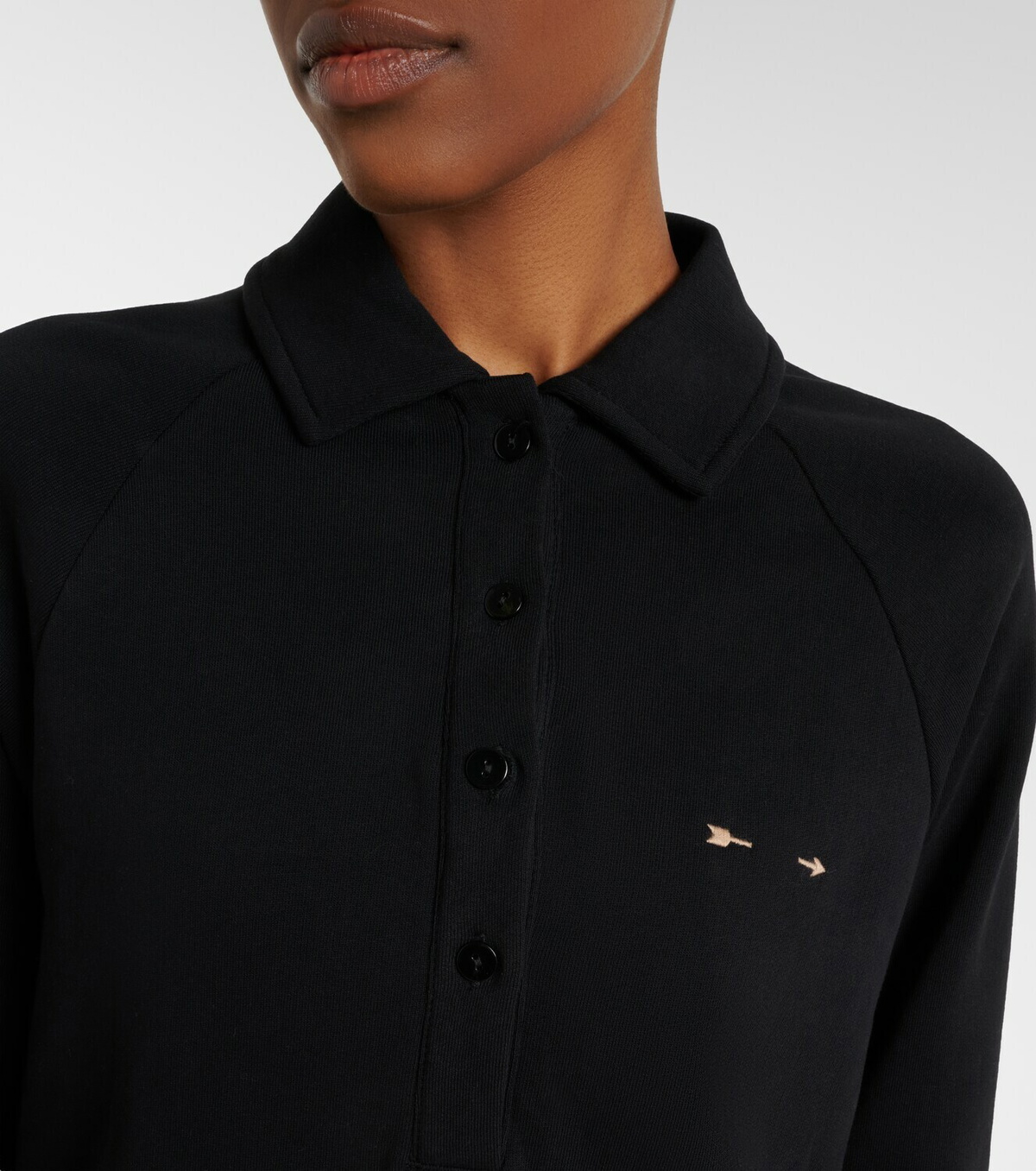 The Upside Collared Elle cotton polo shirt