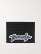 GIVENCHY - Logo-Print Leather Cardholder - Black