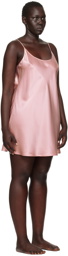 La Perla Pink Silk Mini Dress