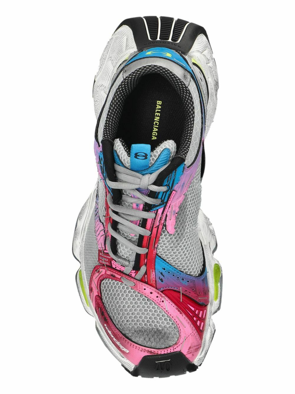 スニーカー Balenciaga Multicolor Synthetic Leather And Mesh Stapler Sne Balenciaga Multicolor Leather & Mesh Stapler Sneaker – LOZURI®