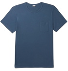 Onia - Johnny Printed Cotton-Blend Jersey T-Shirt - Navy