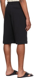 Jil Sander Black Cotton Shorts