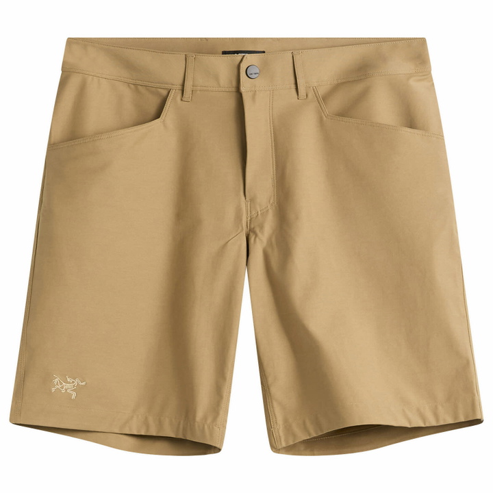 Photo: Arc'teryx Men's Kragg Cotton 9" Shorts in Canvas