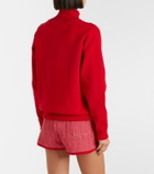 Versace Cotton-blend jacquard jacket