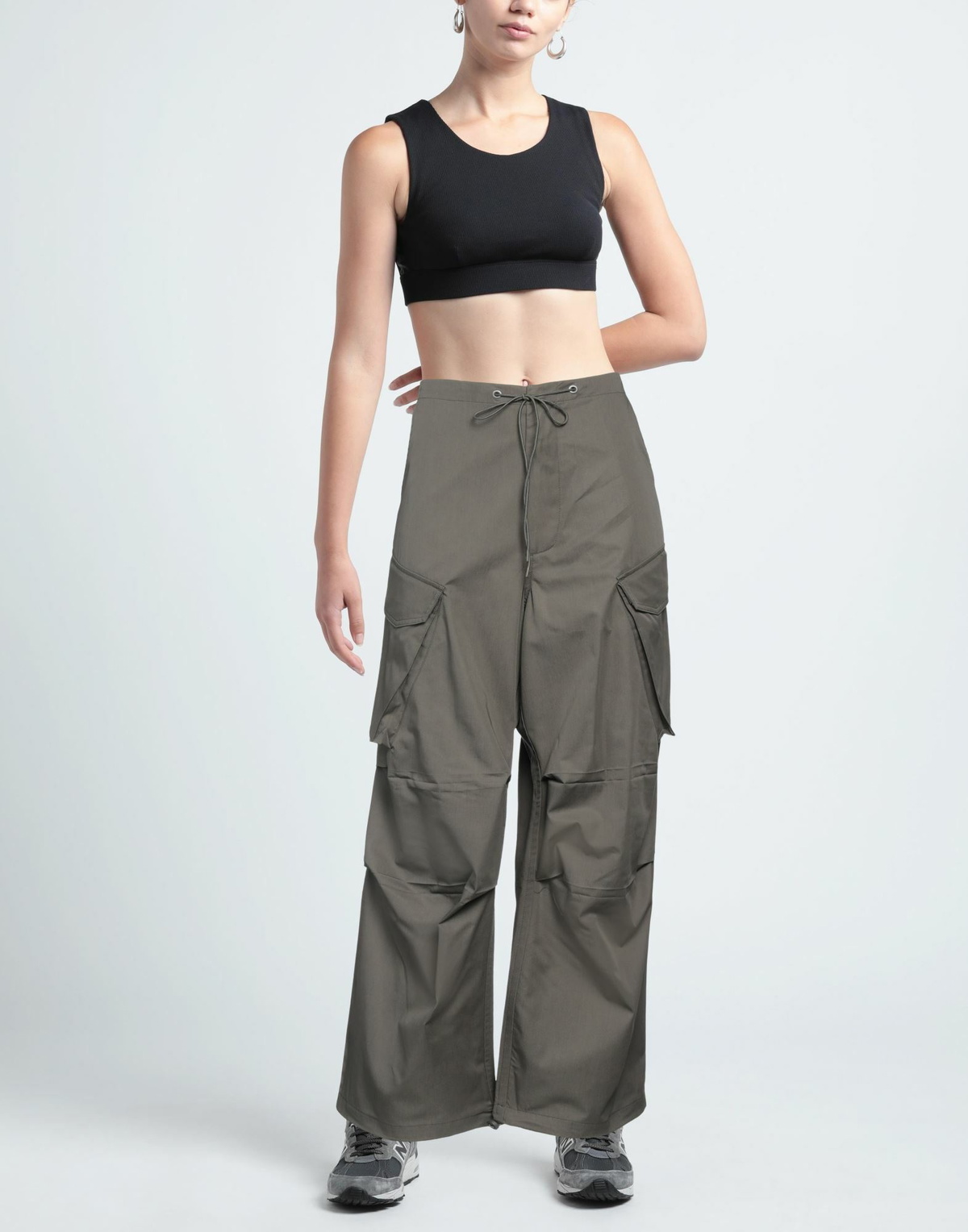 Agolde Womens Pants Military in Green