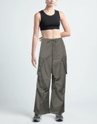 Agolde Womens Pants Military in Green