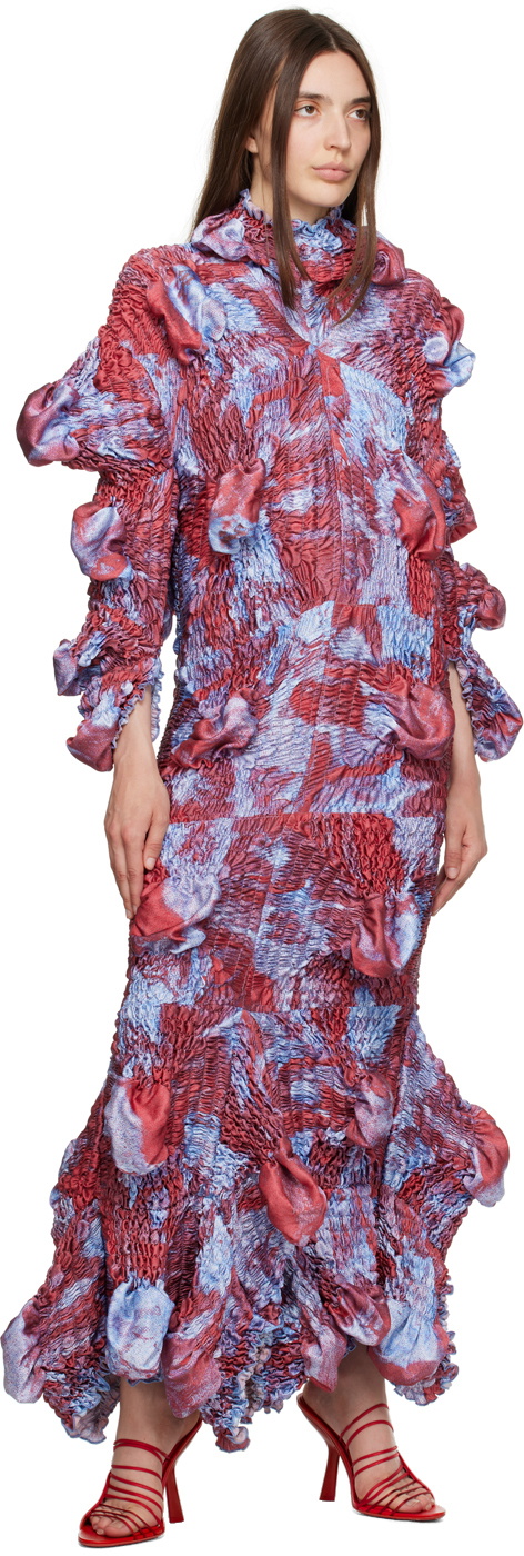 Feben SSENSE Exclusive Multicolor Twist Maxi Dress