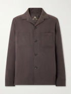 Loro Piana - Evandro Herringbone Linen Overshirt - Brown