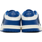 AMIRI Navy & White Skel-Top Low Sneakers