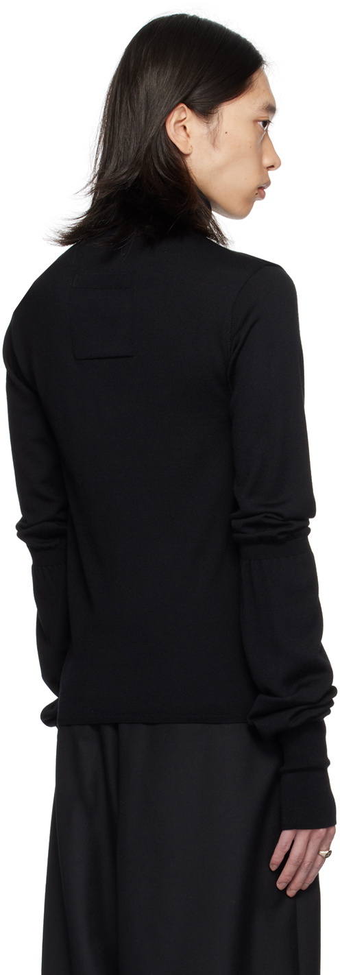 OUAT Black Office Turtleneck