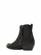 GOLDEN GOOSE - 45mm Young Leather Ankle Boots