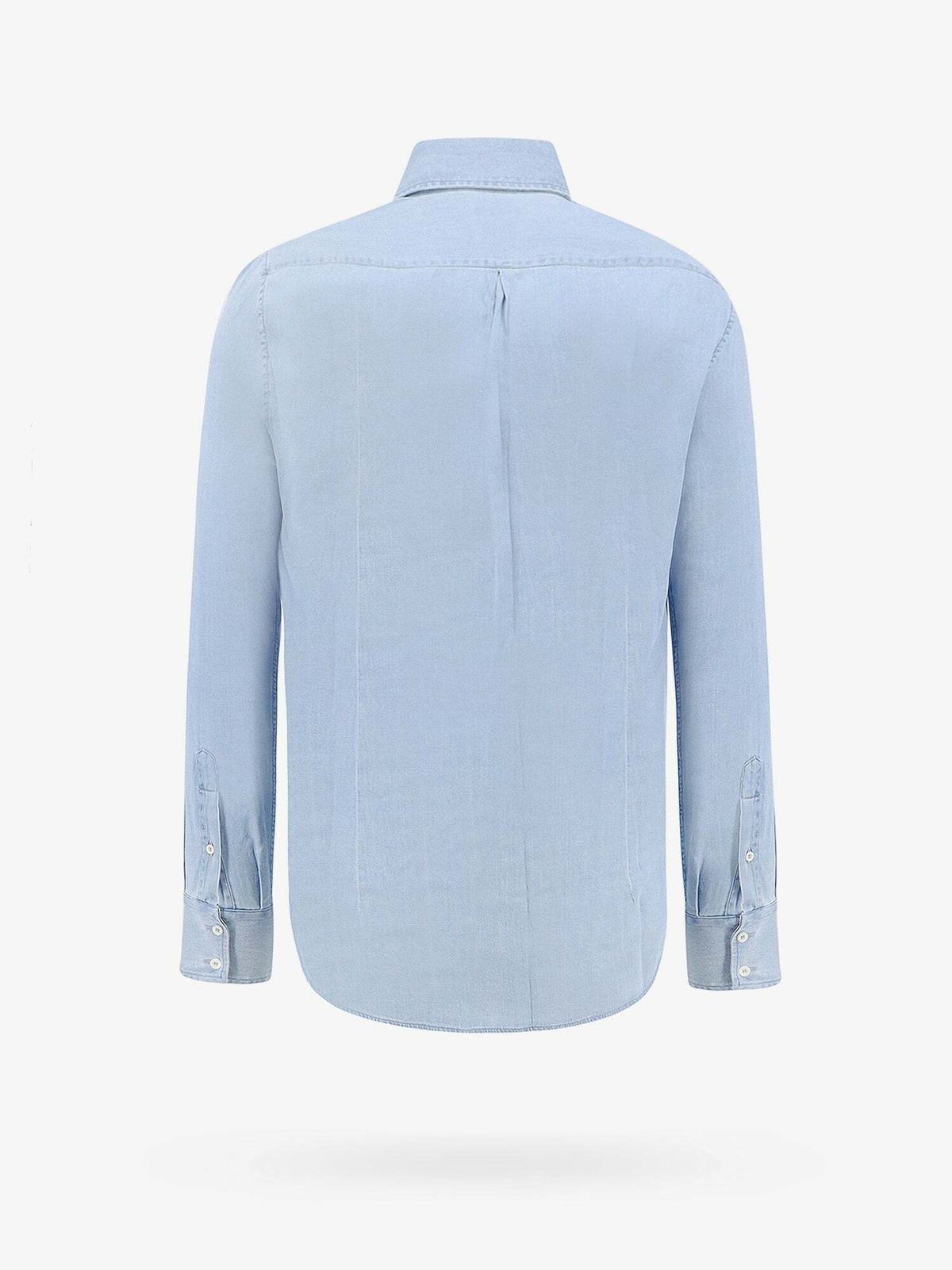 Brunello Cucinelli Shirt Blue Mens