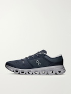 On - Cloud X 5 Rubber-Trimmed Mesh Slip-On Sneakers - Blue