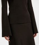 Gabriela Hearst Wool, silk, and cashmere top