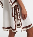 Anna Kosturova Crochet cotton kaftan