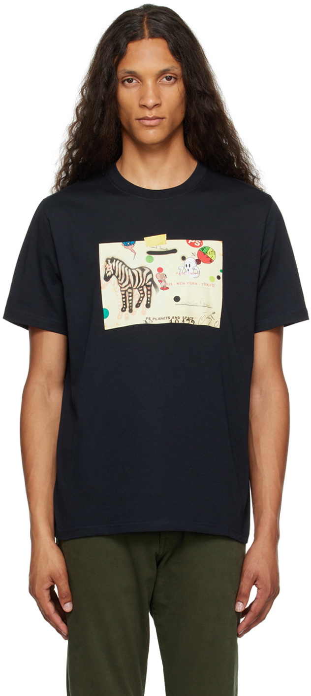 PAUL SMITH T-krekls Graffiti Monkey 