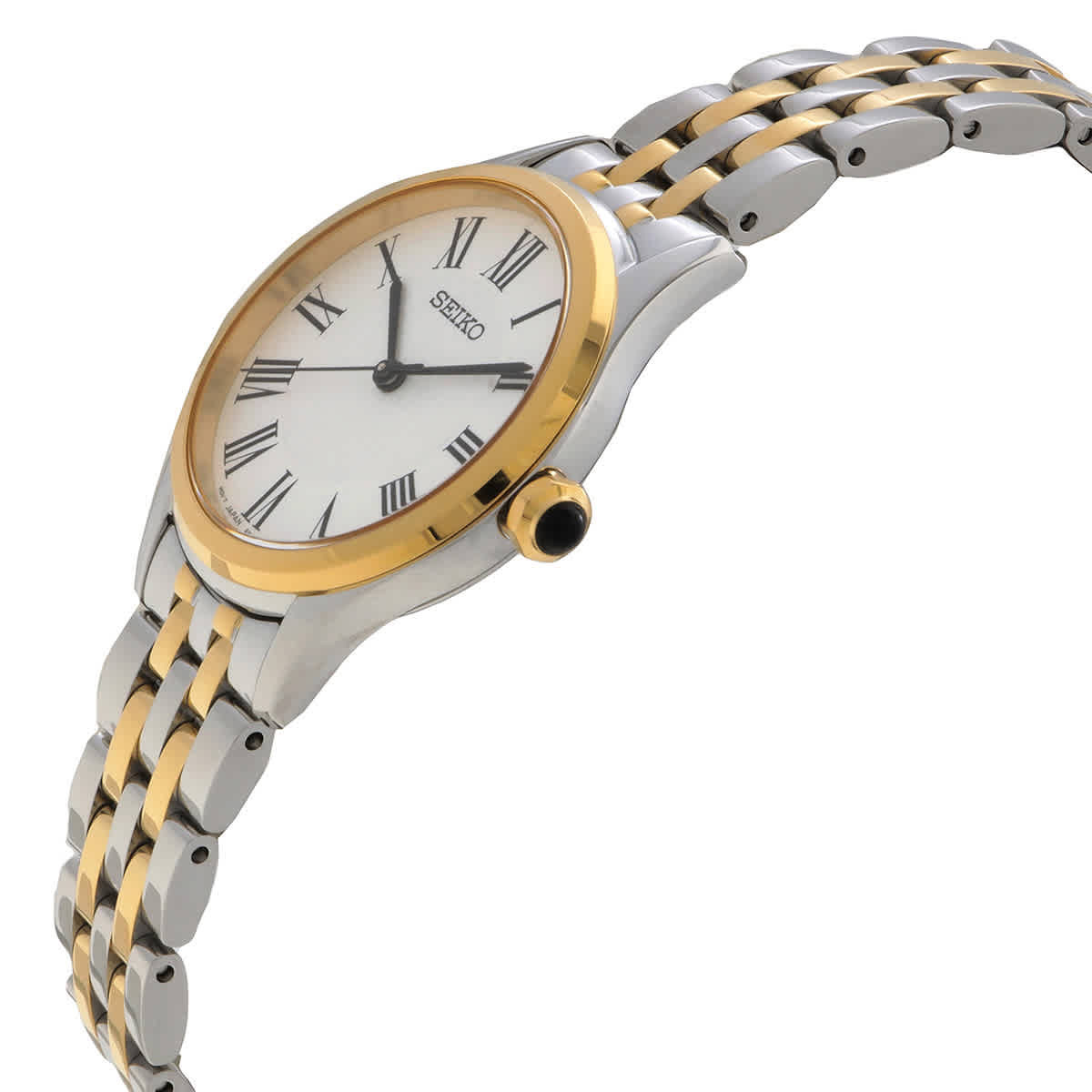 Seiko Classic Quartz White Dial Ladies Watch SUR612P1
