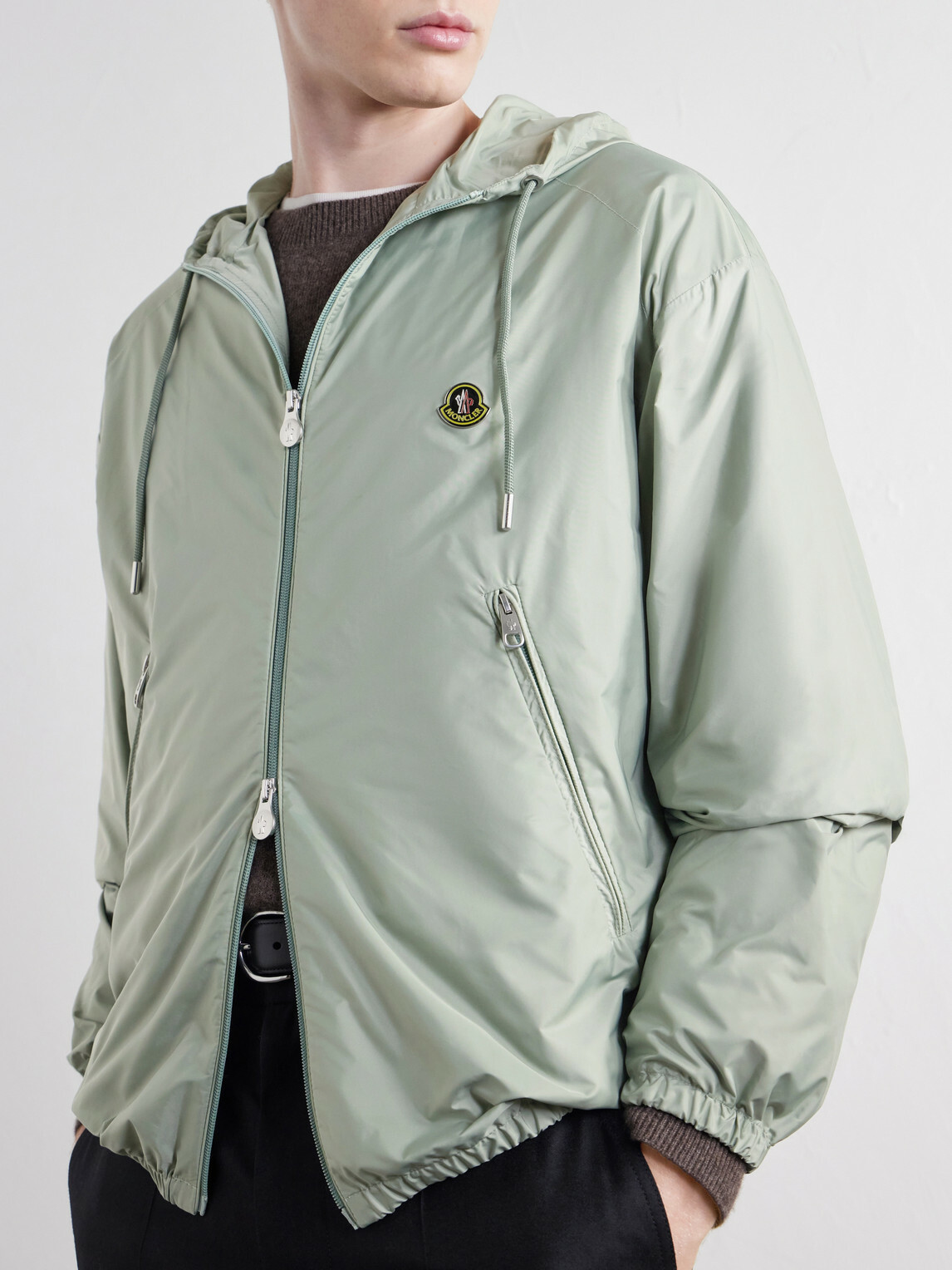 Moncler - Hooded Shell Jacket - Green