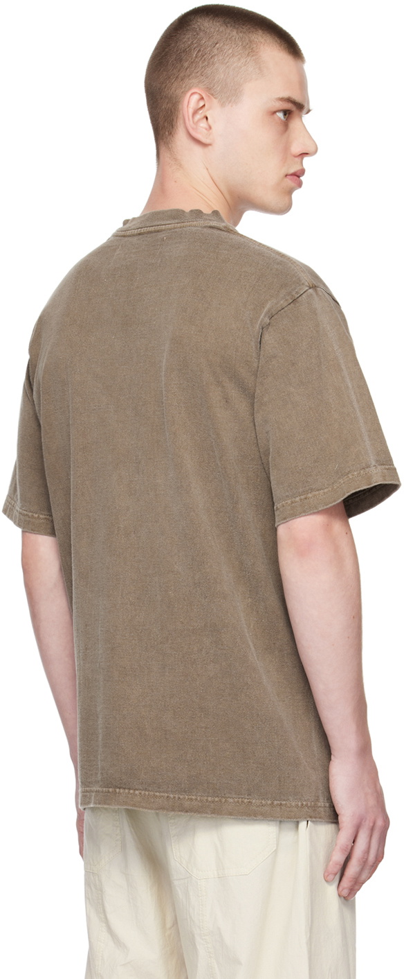 XENIA TELUNTS Brown 'Kapan' T-Shirt