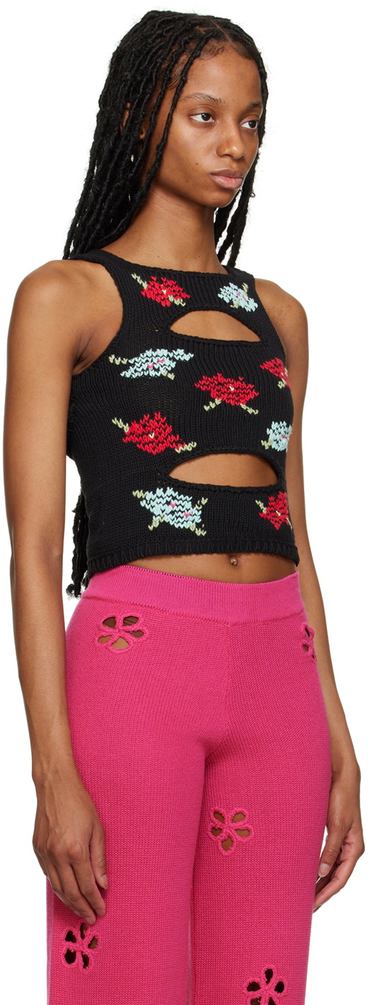 Tach Black Ruth Tank Top