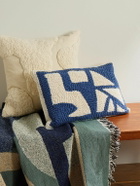 The Conran Shop - Ira Knotted Cotton and Linen Cushion, 30 x 50cm