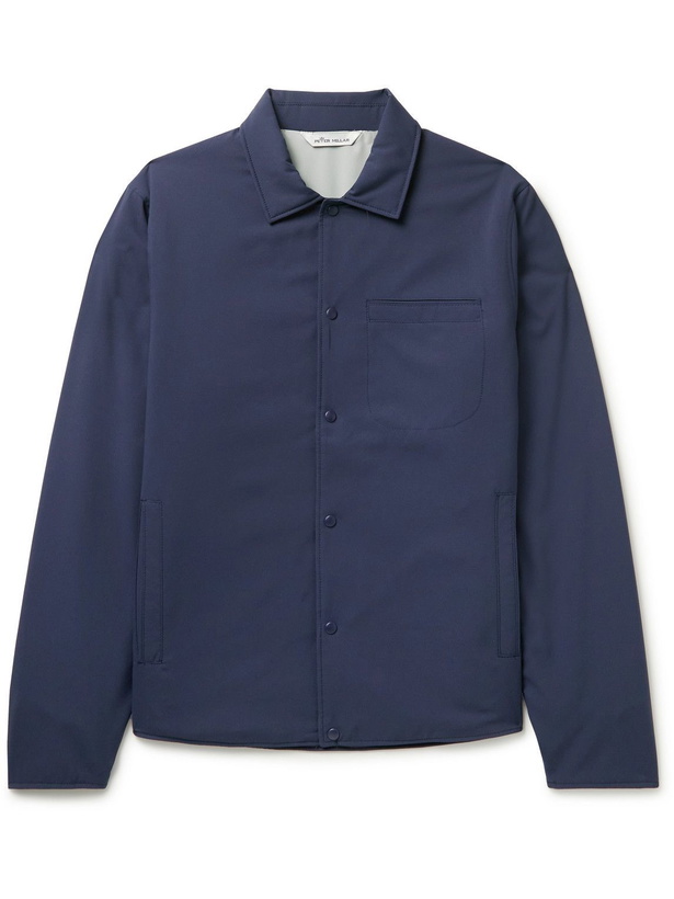 Photo: Peter Millar - Padded Woven Overshirt - Blue