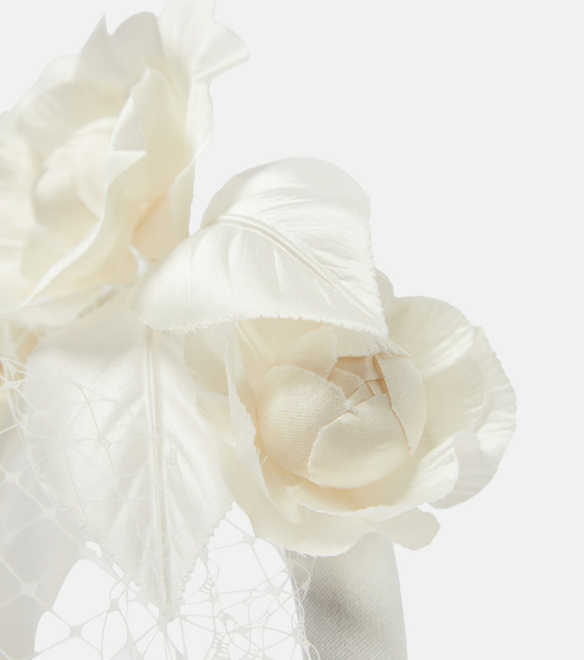 【Jennifer Behr】ブライダル Cameliaシルクブレンドヘッドバン Jennifer Behr Bridal Camelia silk-blend headband Jennifer Behr