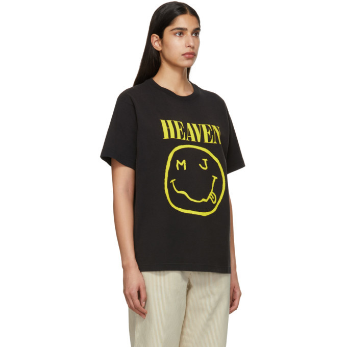 Marc Jacobs Black Redux Grunge Bootleg T-Shirt Marc Jacobs