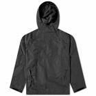Maharishi Men's Ventile Half Zip Popover Jacket in Black